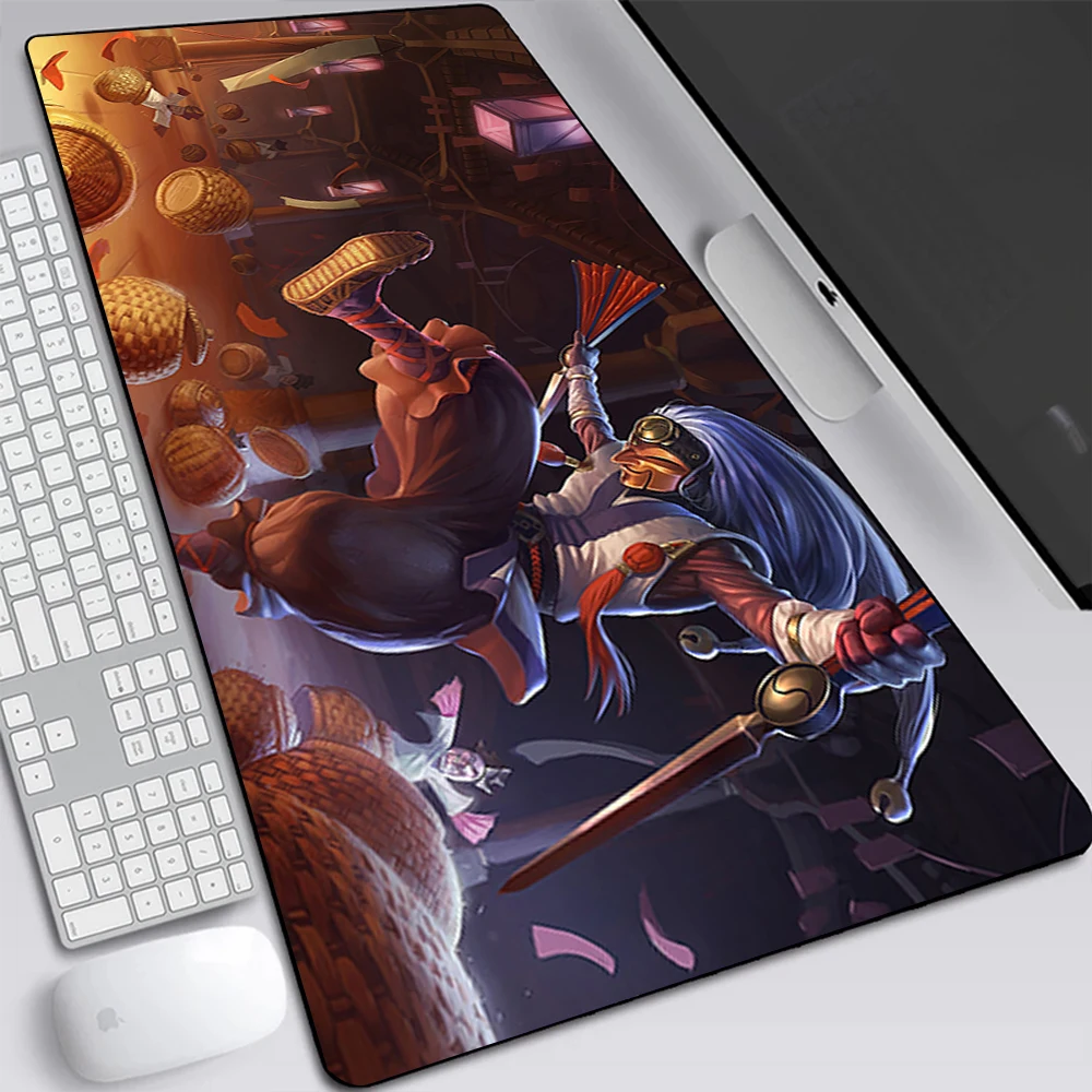 League of Legends Shaco Large Gaming Mouse Pad Computer Laptop Mousepad Keyboard Desk Mat PC Gamer Office Mausepad
