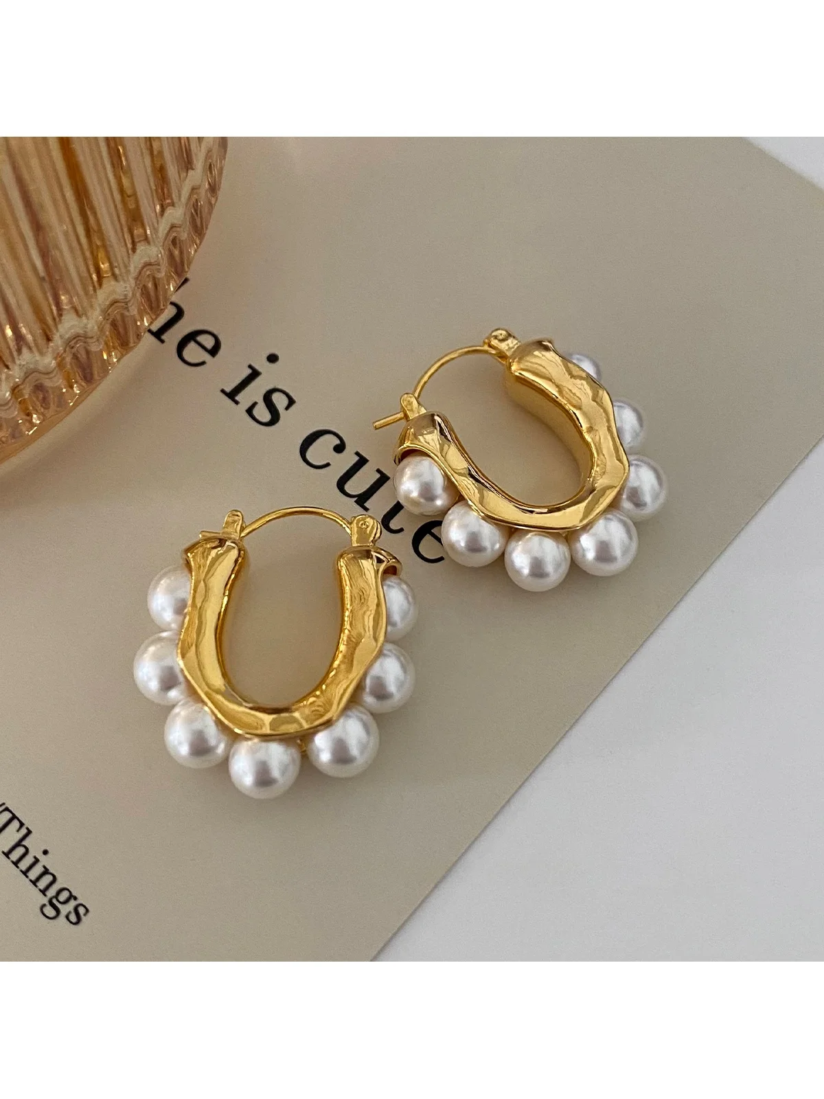 Жемчужные серьги 2024 новые популярные высококачественные в стиле барокко