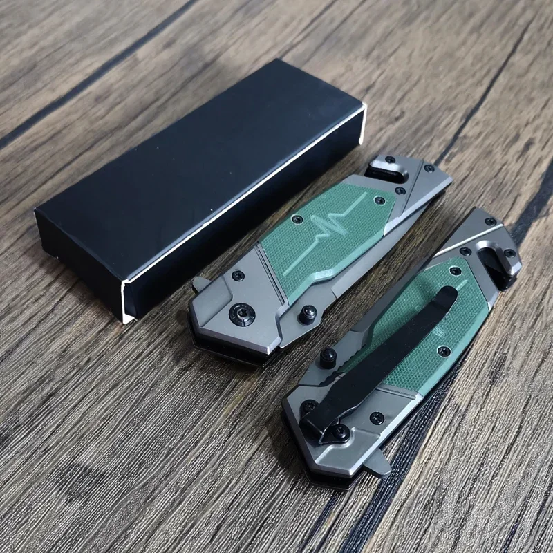 Нож из дамасской стали быстрооткрывающийся складной клинок нож 440C VG10 Ручной