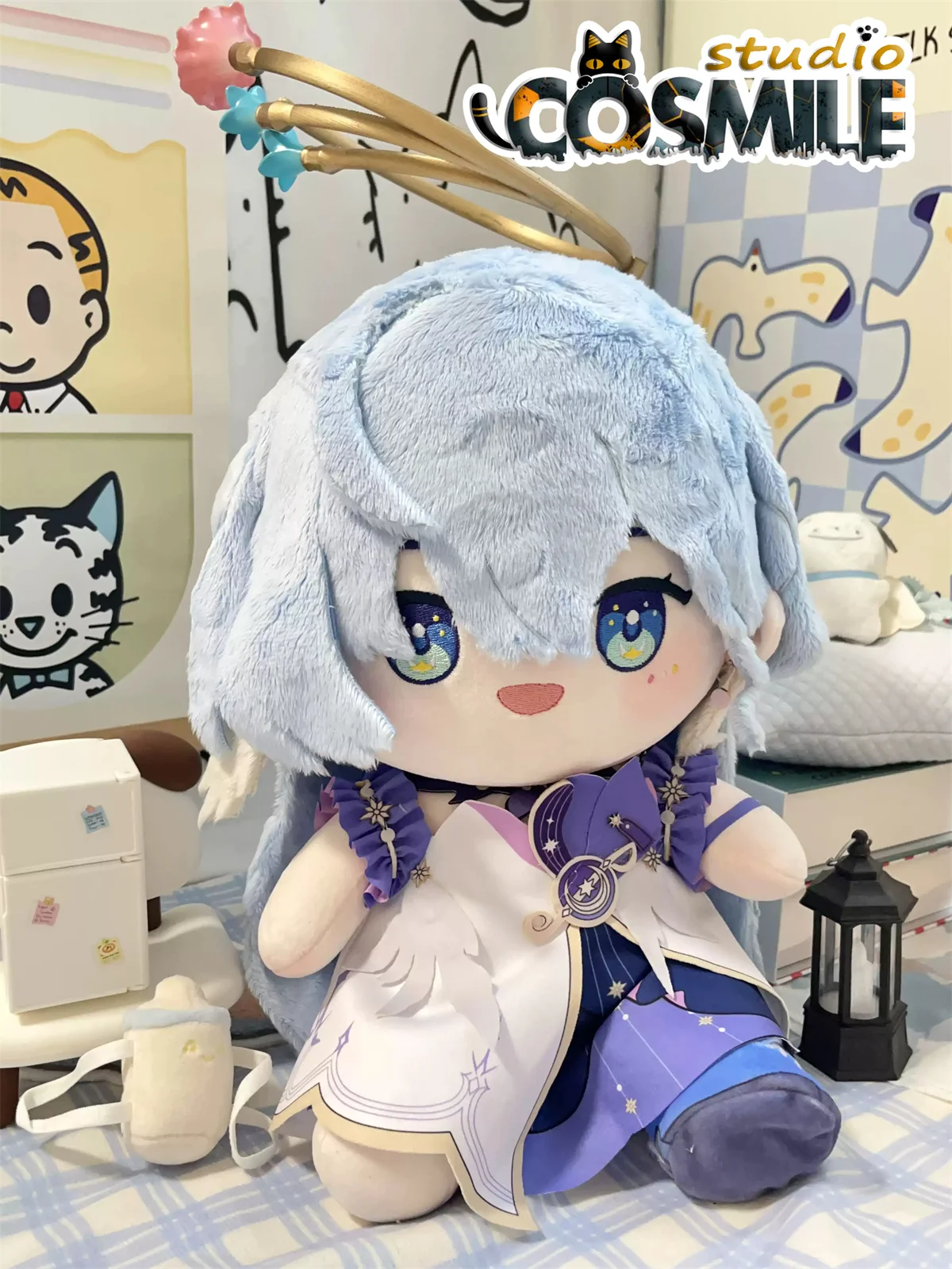 Honkai: Star Rail Робин vende была 로festival Stuffed Plushie 30 см Плюшевая сидящая кукла Сидящая