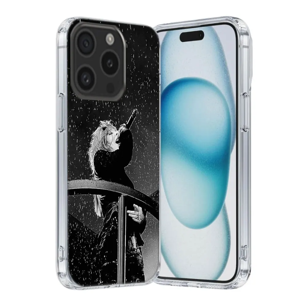 Фото Прозрачный чехол для телефона Mylene Farmer для Aplee iPhone 12 13 Mini 14+ 15 Plus 16 Pro Max 16E Cover 11 Pro X XS Max Coque Hard PC Cell №5