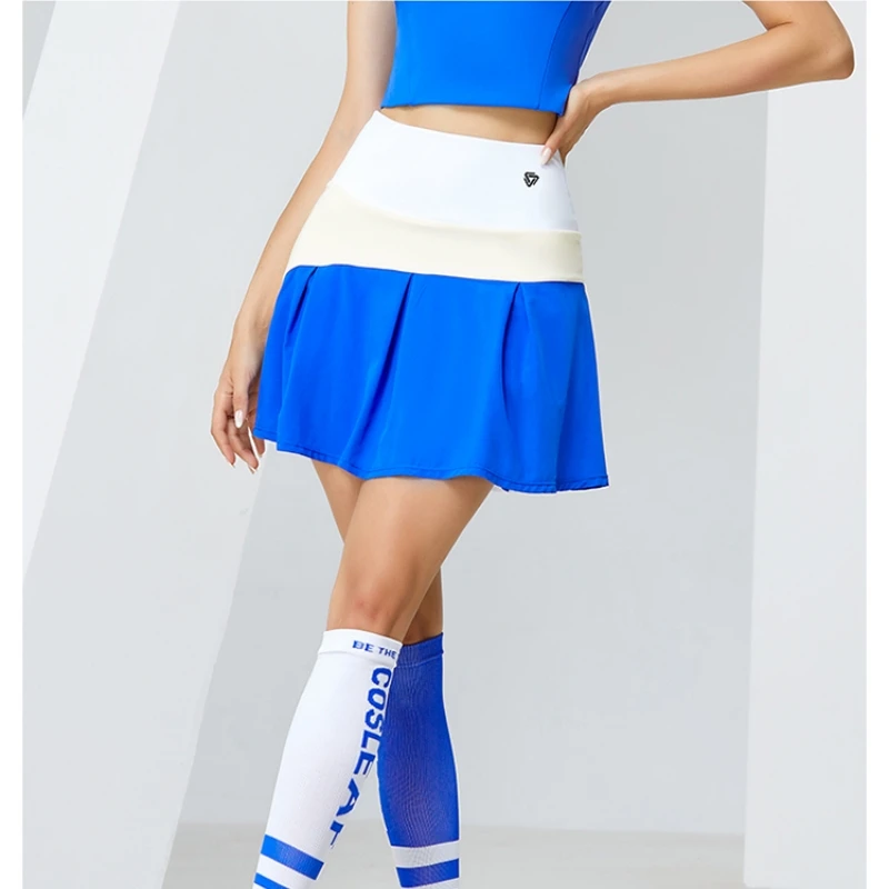 High Quality Sports Golf Pleated Skirt Women Tennis Skirts Fashion Fitness Shorts Badminton Running Short Athletic Workout Skort