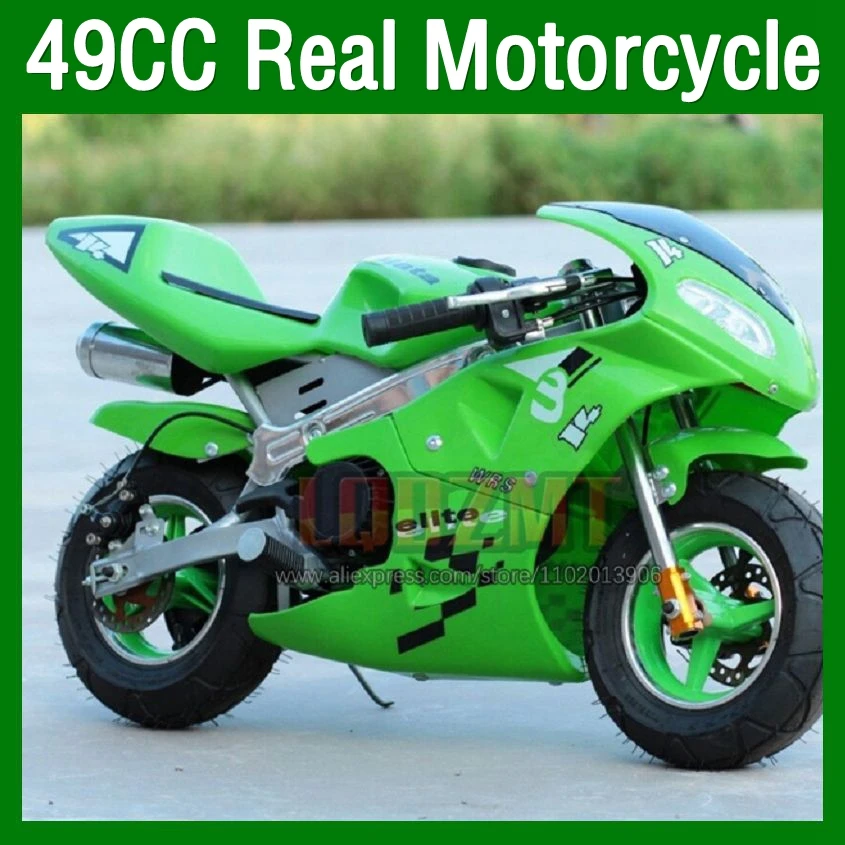 2 Stroke Mountain Mini Motorcycle Small Buggy 50CC Scooter Superbike Moto Bikes Gasoline Adult Child ATV off-road vehicle Moto