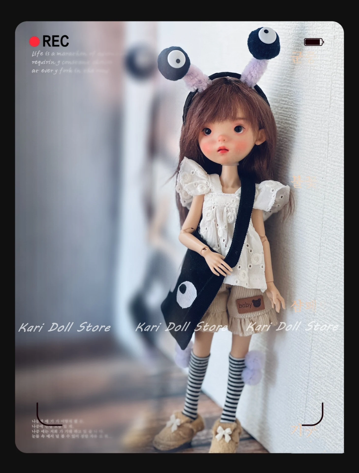 Kari Doll Одежда и юбки 2025 г. детский костюм с короткими рукавами объемными