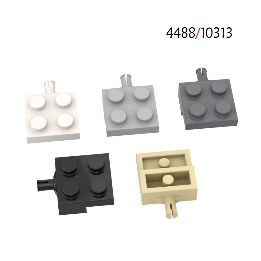 Строительные блоки Aquaryta 10313 2x2 односторонняя маленькая ось 20 шт. MOC совместимы с