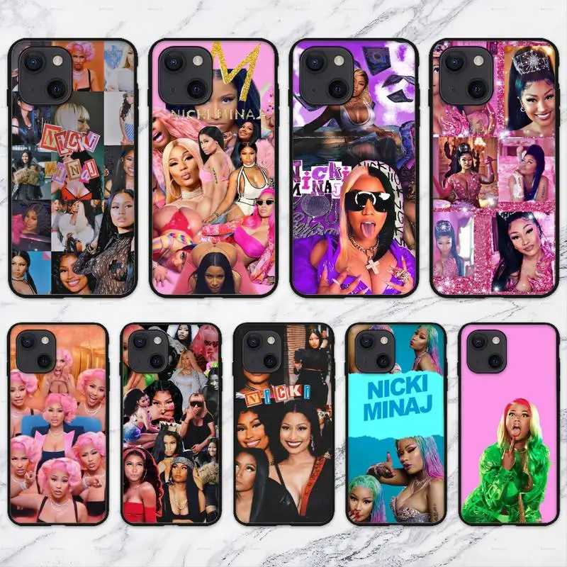 Популярный чехол для телефона Rapper Nicki-Minaj iPhone 11 12 Mini 13 Pro XS Max X 8 7 6s Plus 5 SE XR |