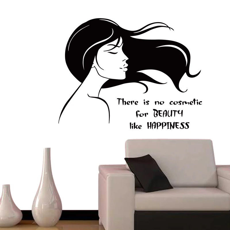 Парикмахерская наклейка на стену для парикмахерской ножницы виниловые наклейки