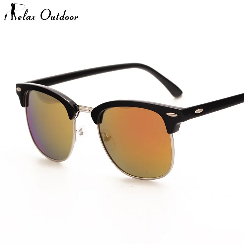 Солнцезащитные очки в стиле ретро для мужчин и женщин популярные брендовые