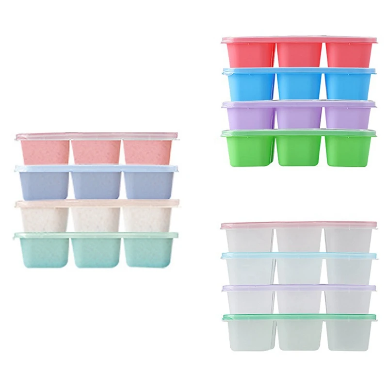 

Bento Box Adult Lunch Box 4Pcs,5-Compartment Meal Prep Container For Kids, Reusable Food Storage With Transparent Lid