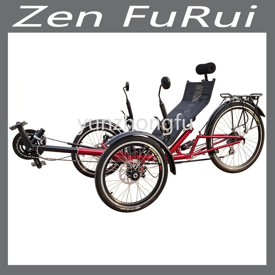 

Free Duty and Free Door to Door Shipping Prompty Delivery 3 Wheel Rear Suspension Recumbent Bicycle, Recumbent Tricycle for sale