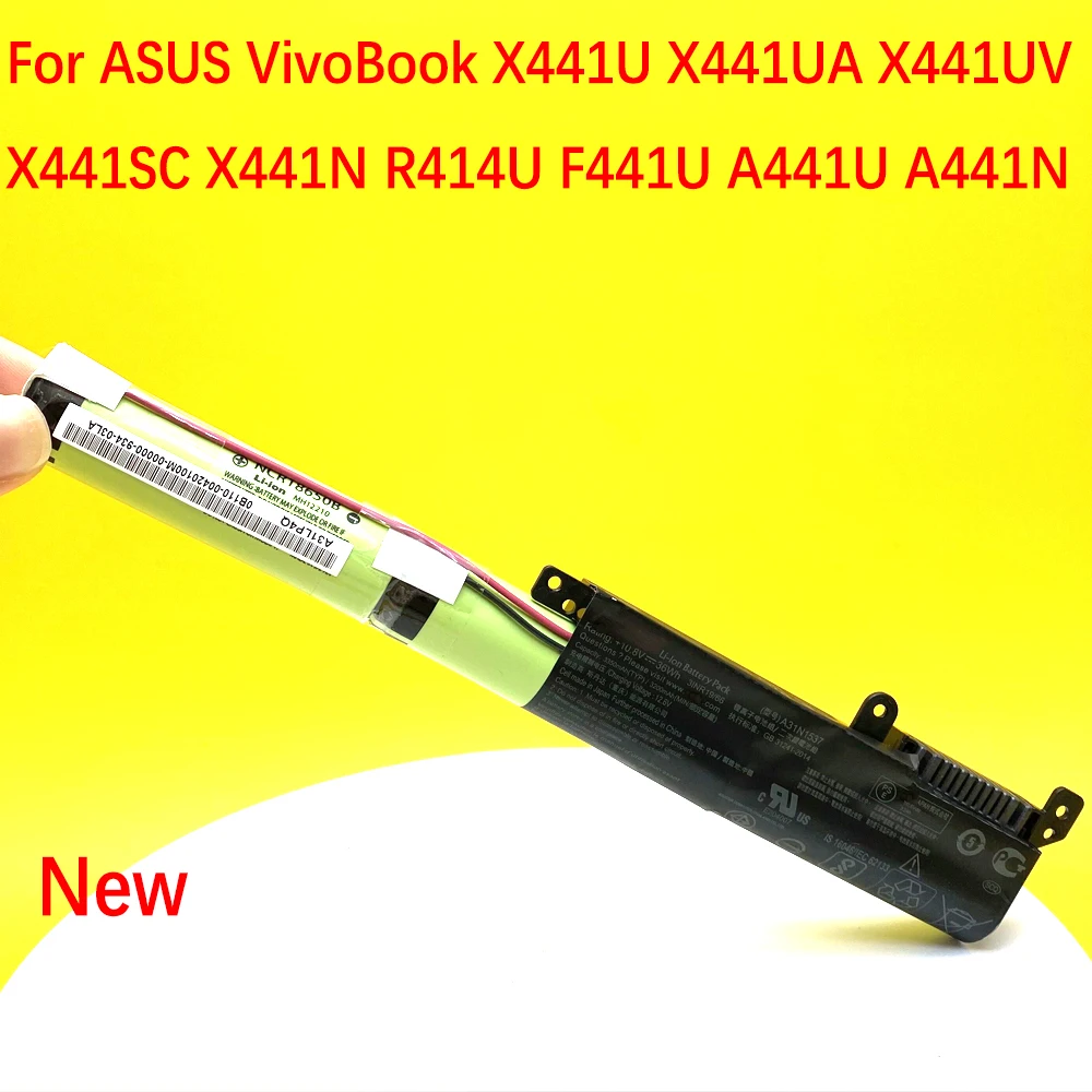 Новый аккумулятор A31N1537 для ASUS VivoBook X441U X441UA X441UV X441SC X441N R414U F441U A441U A441N