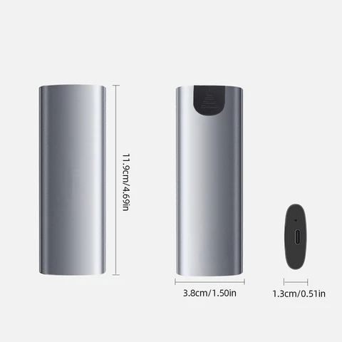 Корпус для внешнего SSD M2 NVMe, 10 Гбит/с, M.2 NVME NGFF на USB 3,1