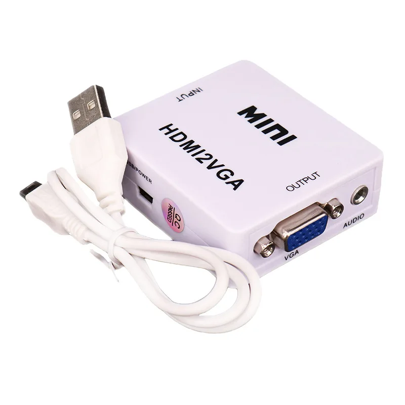

Адаптер hdmi-vga, 1080P, с аудиокабелем HDMI2VGA для PS4, XBOX, ПК, ноутбука, проектора HDTV, переключателя DVD