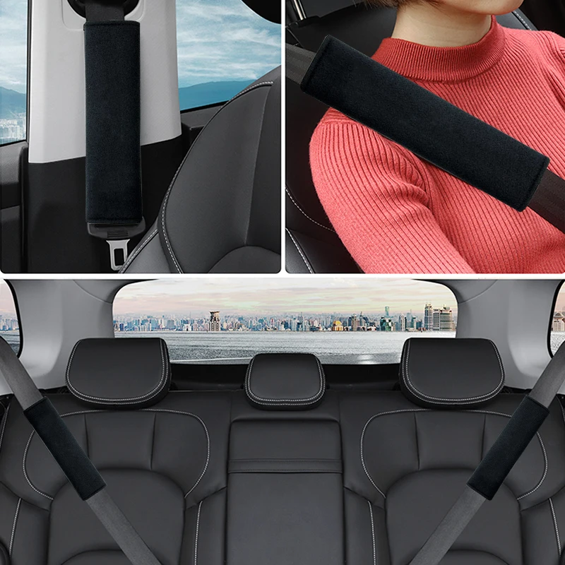 Автомобильный ремень безопасности хлопковый защитный наплечный для Renault Megane 2 3