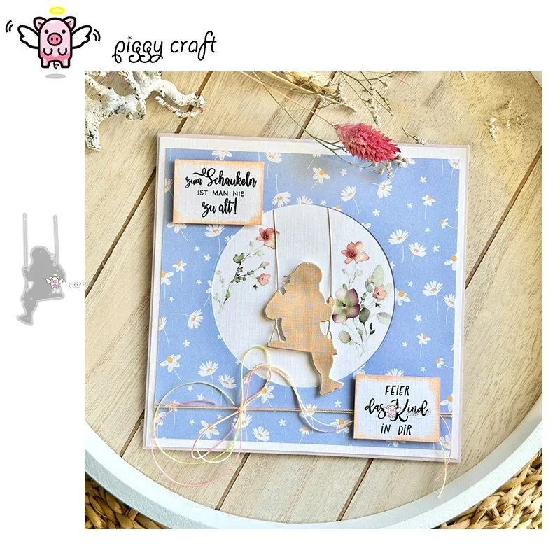 Mmao Craft металлические штампы для резки форма игры на качелях скрапбук нож