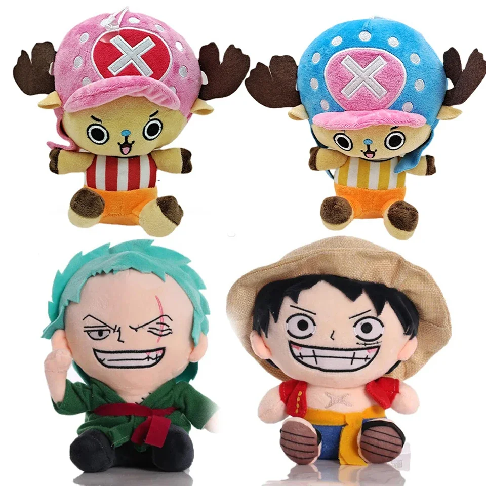 20 см, One Piece, аниме-фигурка, Φ, игрушки, милый мультяшный плюшевый ...