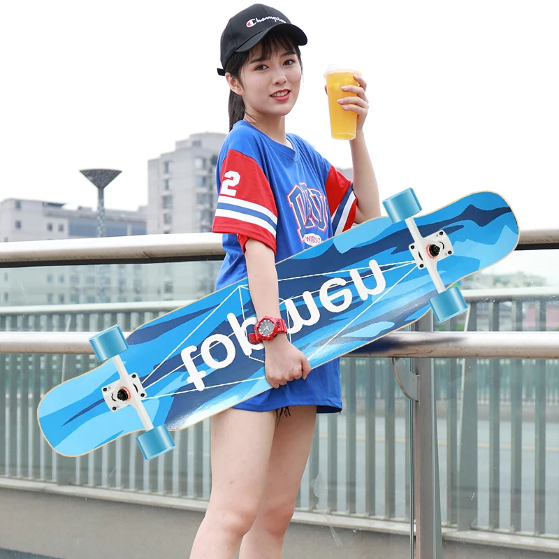 

Лонгборд Профессиональный дорожный скейтборд четырехколесный скейтборд кисть уличный танцевальный скейтборд для взрослых скейтборд для начинающих