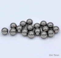 15mm aisi304 stainless steel ball grade 100 high precision solid bearing balls