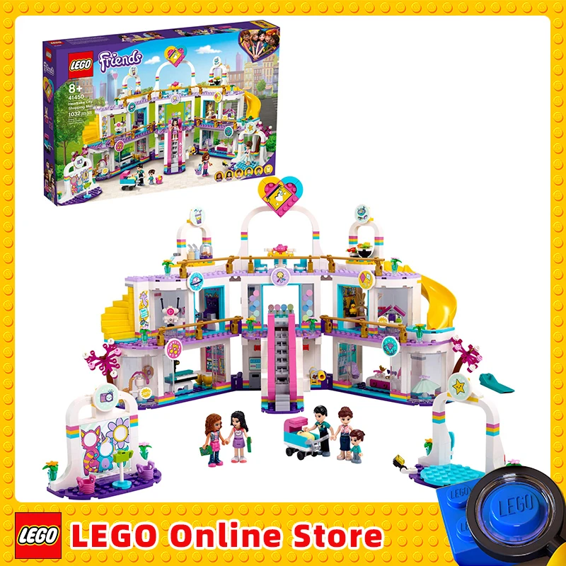 

LEGO & Friends Heartlake City Shopping Mall 41450 Building Kit; Friends Mini-Dolls to Spark Imaginative Play Toy (1032 Pieces)