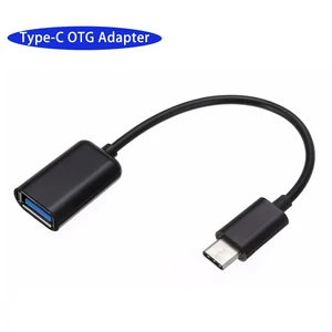 Адаптер OTG с USB Type-C на Micro для телефонаПК, 5 В, 16.5 см