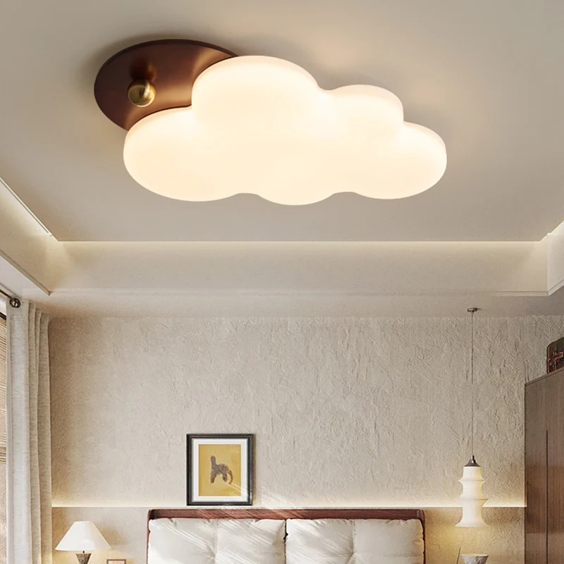 Потолочный светильник с облаком светодиодный для спальни простой ветер