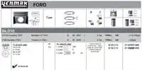 

YENMAK HAS 3459-050 ENGINE PISTON PISTON RING (86,51MM) / (0,50 DIFFERENT) TRANSIT V184 / V185 125PS MONDEO 115PS / 130PS 2,0TDCI DURATORG 00