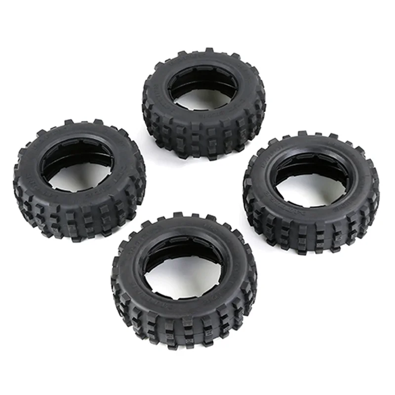 4 шт. для 1/5 HPI ROFUN ROVAN KM BAJA 5T 5SC 5FT LOSI 5IVE T DBXL Запчасти грузовиков Rc Car Knobby Кожа передних