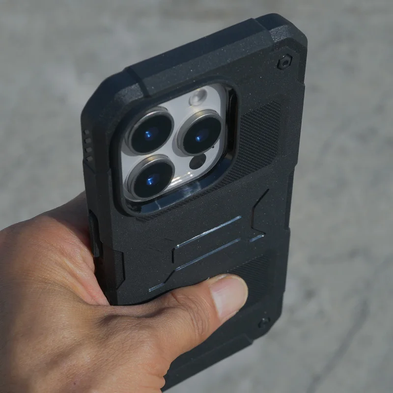 FATBEAR [для Apple iPhone 16 Pro Max Plus] тактический военный Прочный противоударный чехол