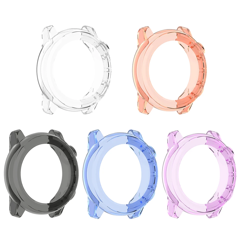 

Soft TPU Case Cover Shell Protector for Amazfit Stratos 3 A1928 Frame Smartwatch Accessories