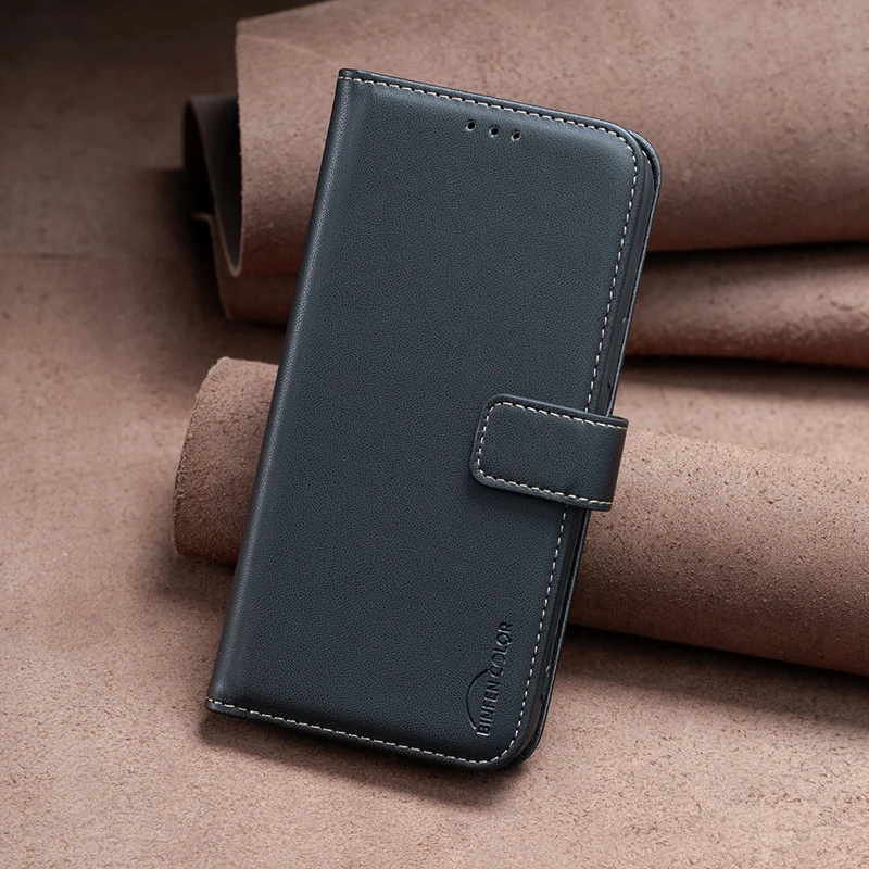 Чехол Etui для Xiaomi Poco F5 5G 6 67 " чехлы Магнитный Флип-кошелек кожаный