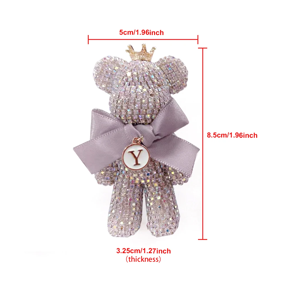 

Кристалл Алмаз Милый Медведь Автомобильный Аромат Парфюмерный Зажим Воздуховыпуск Аромат Освежитель Воздуха Украшения Аксессуары Ароматерапия