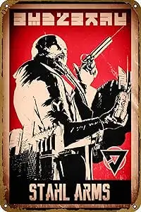 Плакат с пропагандистом Killzone жестяная вывеска винтажный настенный декор для