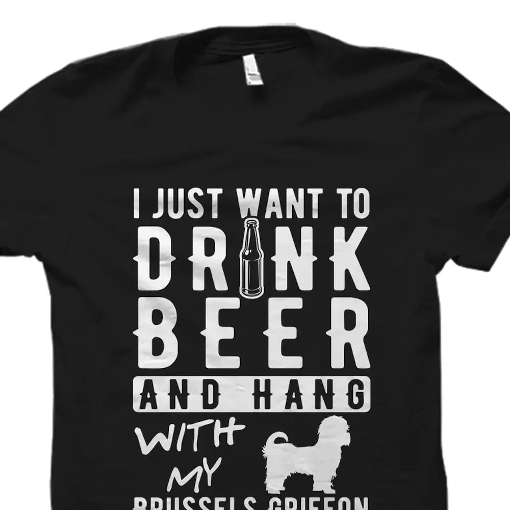 Футболка PEDRAZA Брюссель Грифтон для любителей пивных собак