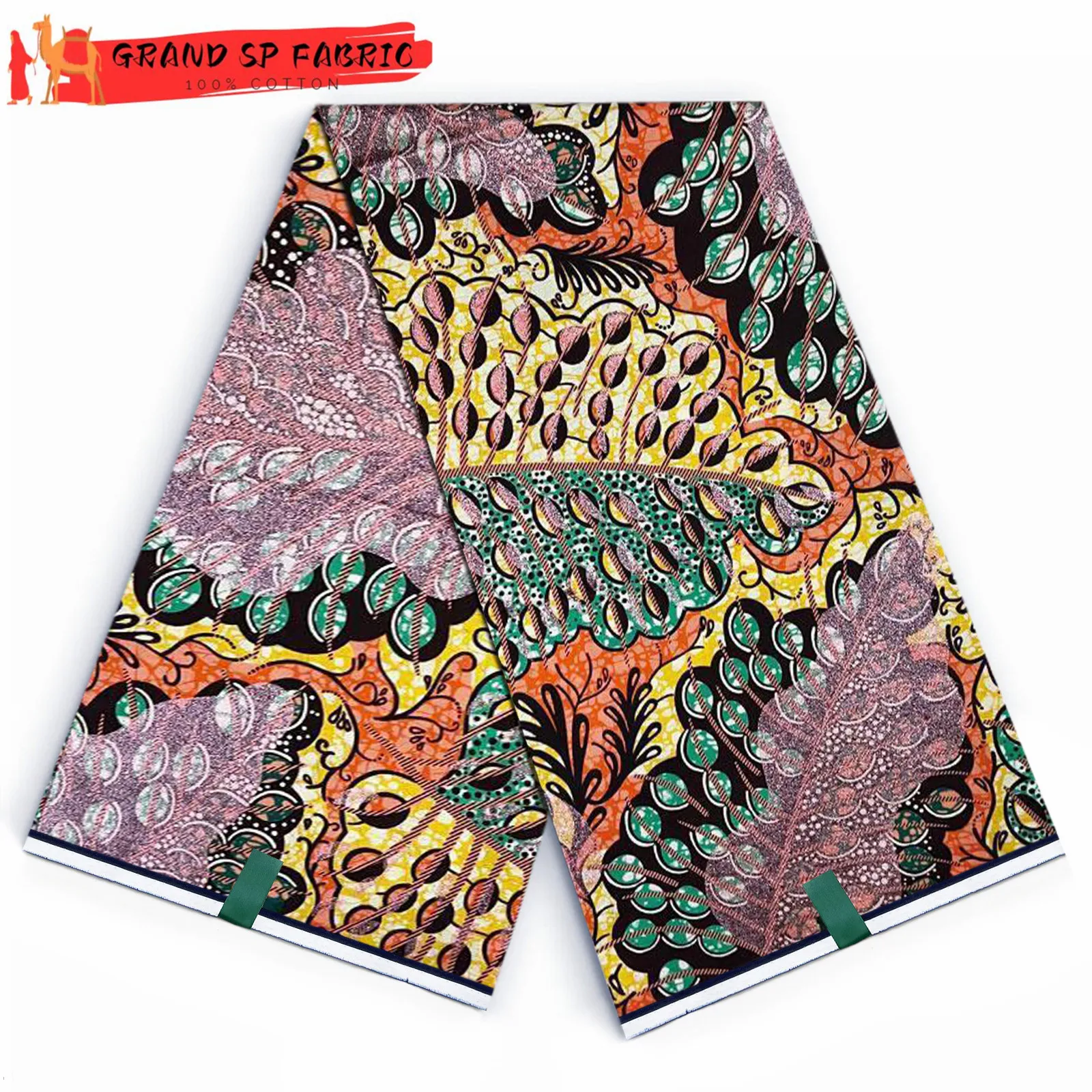 Ткань Grand Super African с восковым принтом для шитья ткань Анкара высокое качество 100%