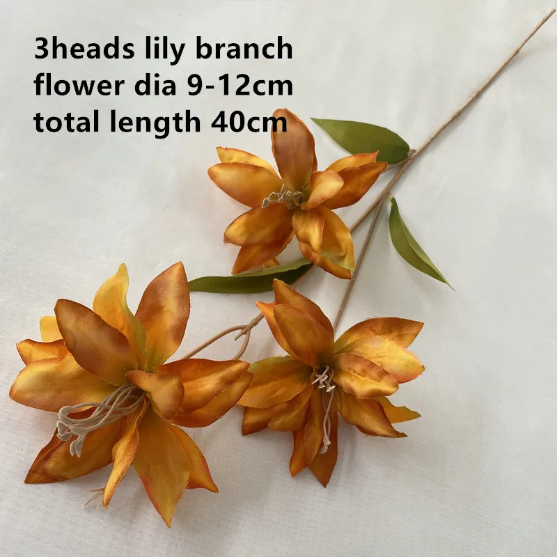 

Искусственные осенние цветы камелия шелк 1 шт