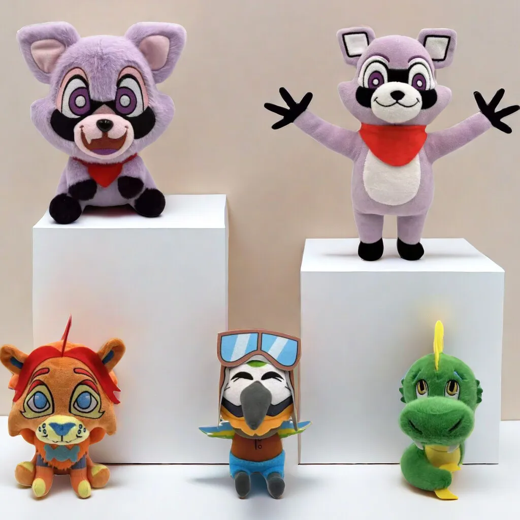 Игрушка плюшевая детская Парк индиго 20 см