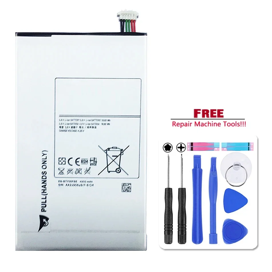 Аккумулятор KiKiss для Samsung Galaxy Tab Pro S 8 4/для Nexus 10 GT-P8110 P8110 SM T325 T320 T700 T705 T4800E EB-BT705FBE