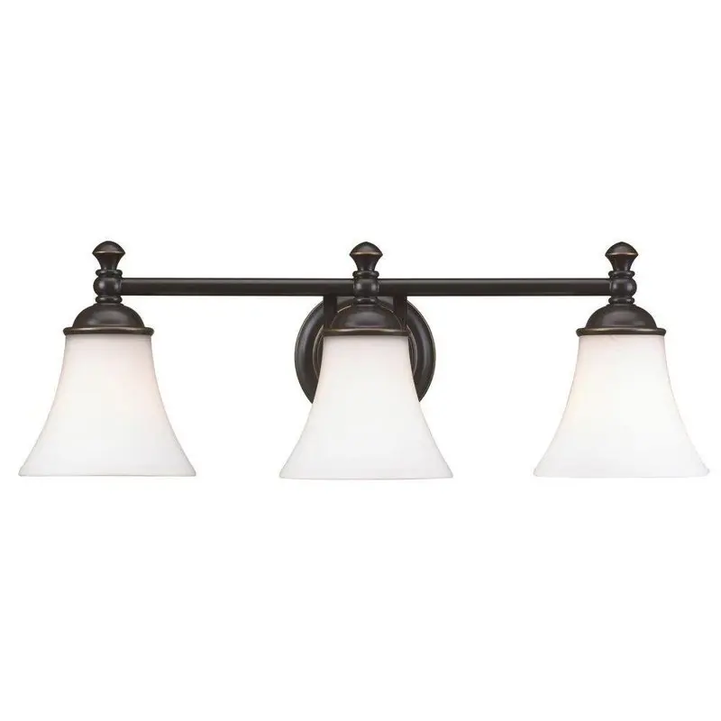 

Oil-Rubbed Bronze 3-Light Vanity Light