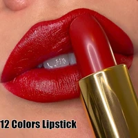 1pc matte nude lipsticks 12 colors waterproof long lasting non stick cup sexy vampire red black velvet lipstick makeup cosmetic