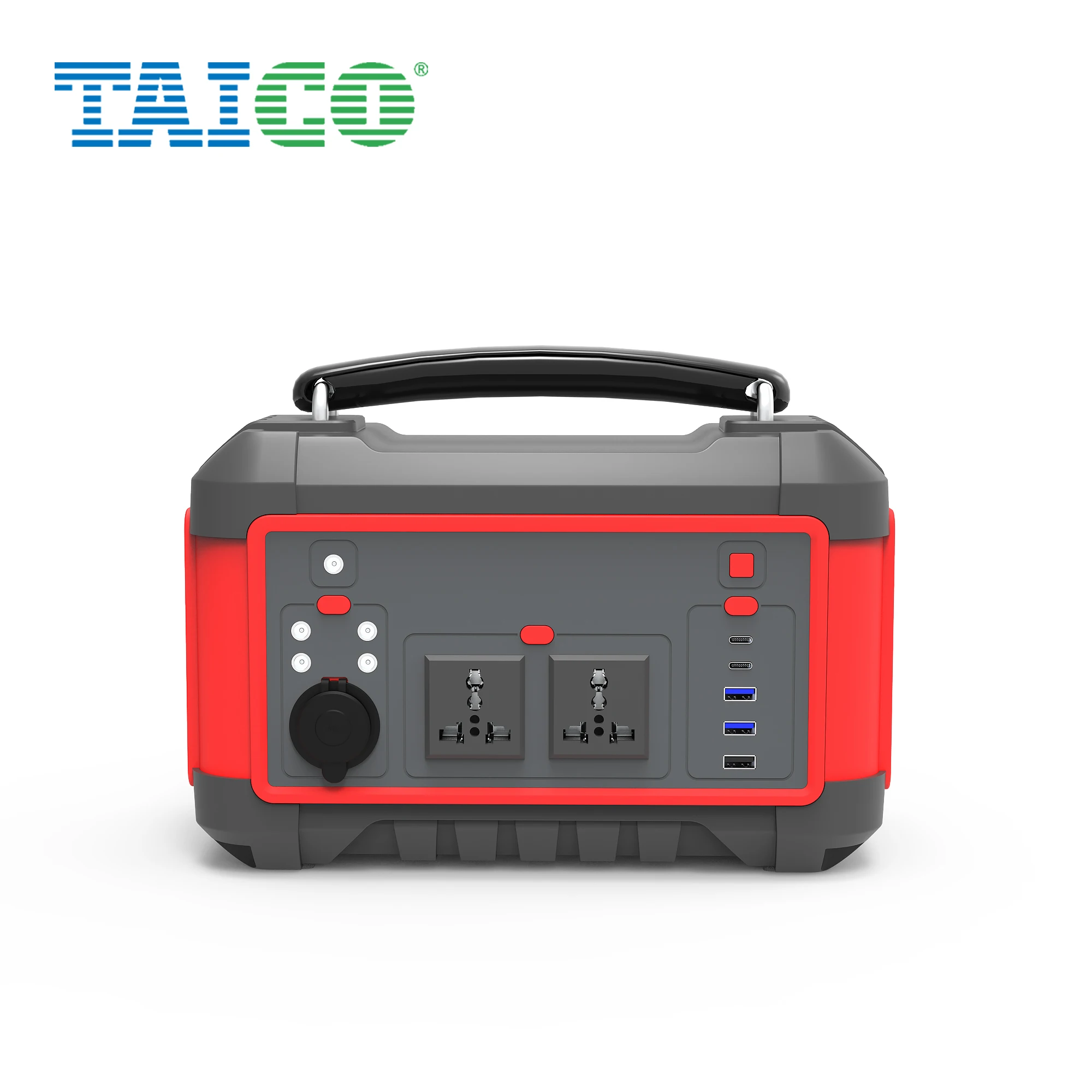 

500W portable emergency generator backup power source with LCD portable power bank station