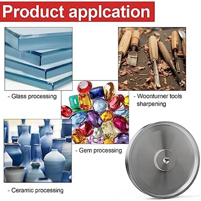 CBN шлифовальный круг 6 дюймов диаметр X 1 дюйм Ширина 1/2 дюйма отверстие для заточки