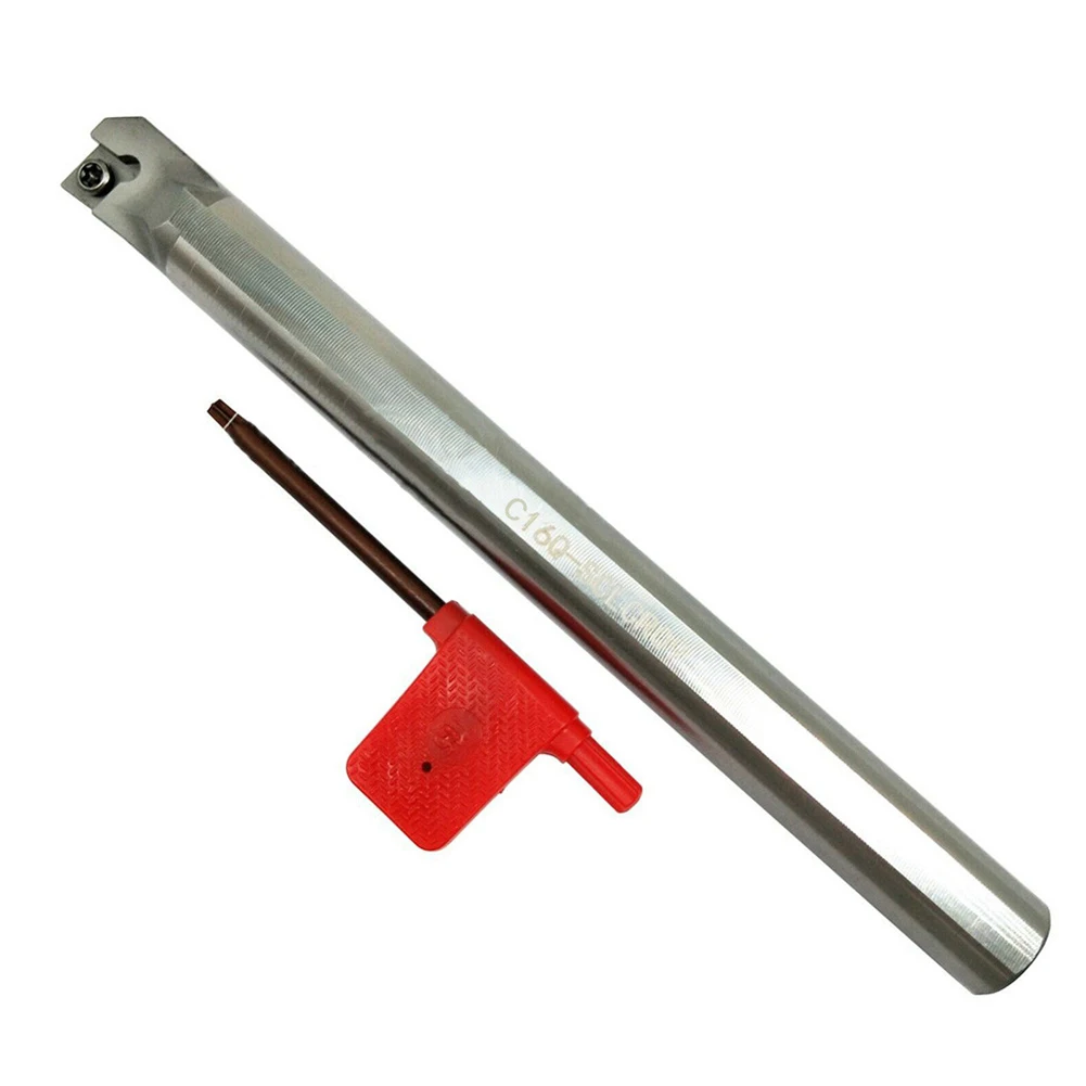 Turning Tool Holder T15 Wrench Factory Workshop Anti-Shocking C16Q-SCLCR09 Carbide Holders Tungsten Steel For CCMT