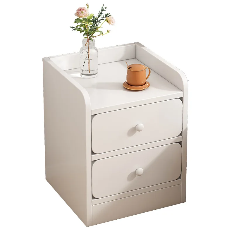 

Bedside Table Bedroom Storage Cabinet With Drawer Simple Modern Small Household Wooden Floor Legs Are Strong And Durable