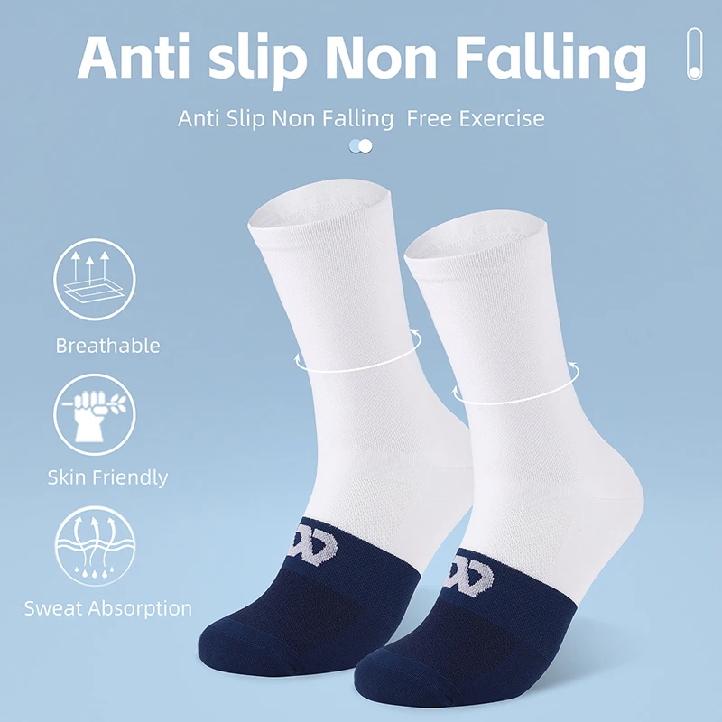 Спортивные носки WEST BIKING дышащие баскетбольные противоскользящие велосипедные