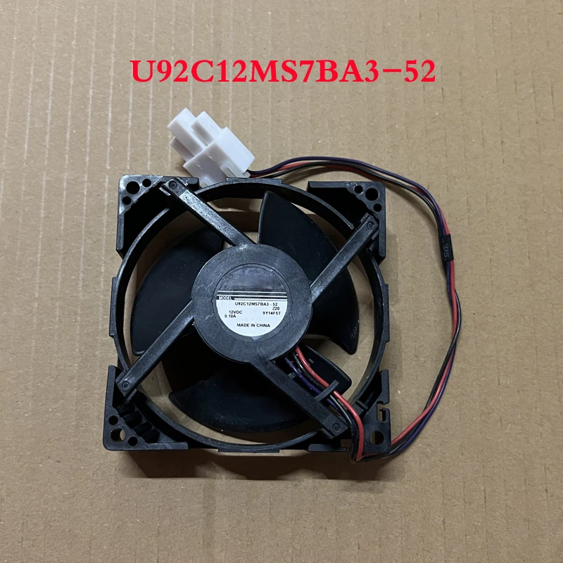 

Original U92C12MS7BA3-52 U92C12MS7BA3 DC12V 0.10A 9CM Three Lines Cooling Fan