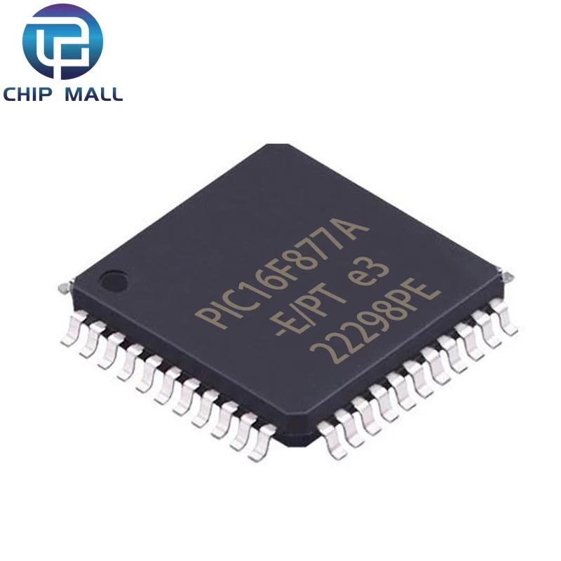 

PIC16F877A-E/PT QFP-44 8 Bit Microcontroller Chip IC New Original Stock