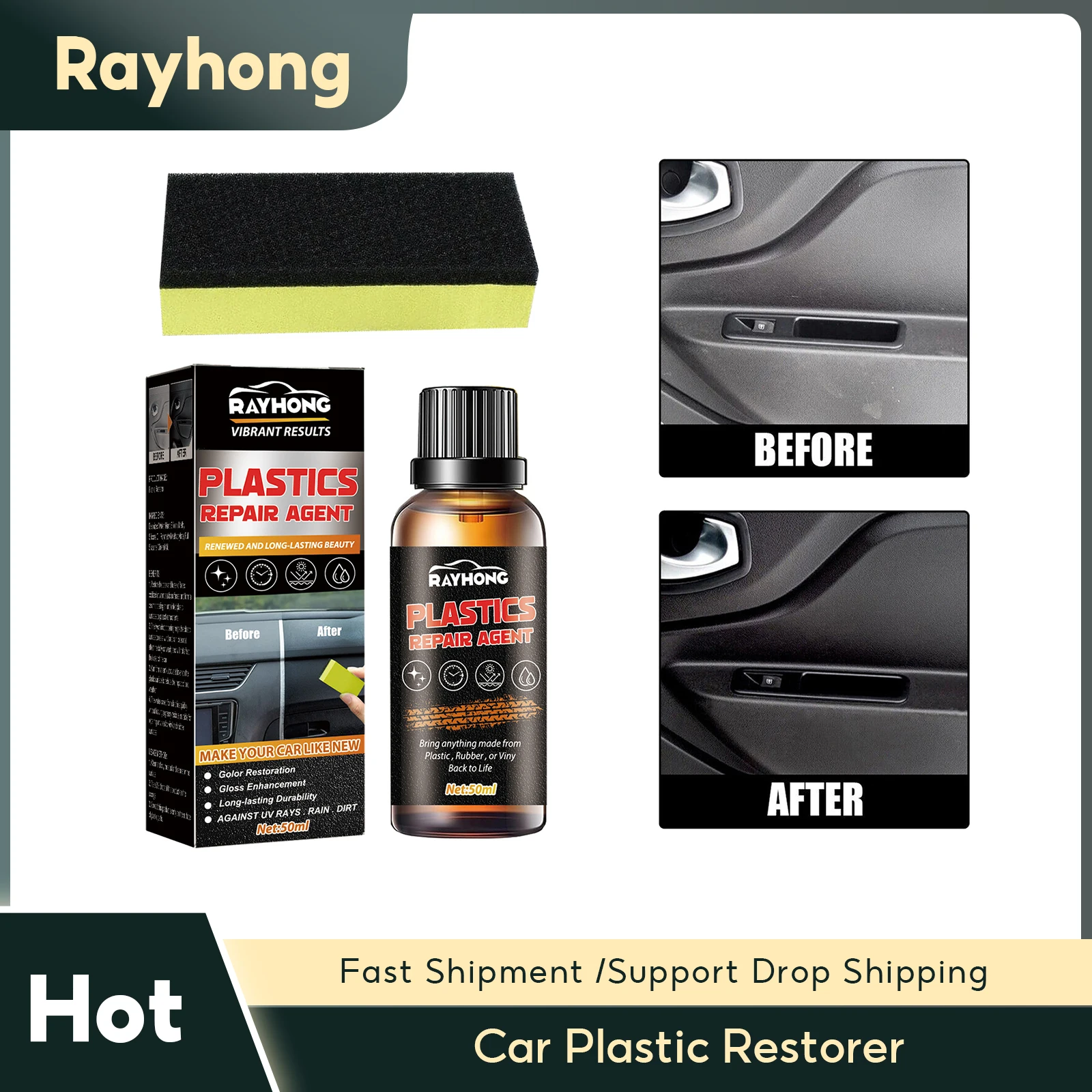 Средство для ремонта автомобильных пластиковых деталей