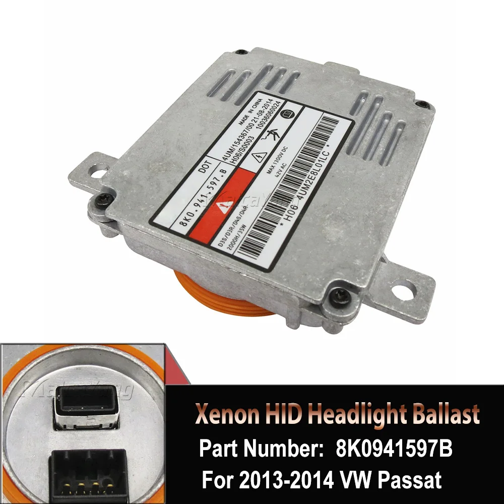 

Модуль управления ксеноновым балластом для фар 8K0941597B для Audi A3 A4 A5 A6 A8 Q5 Q7 VW Jetta D3S D3R D4S D4R, автозапчасти