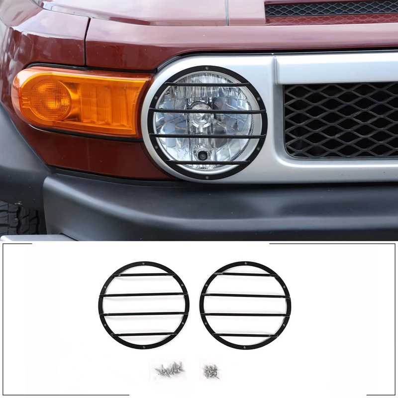 Для Toyota FJ Cruiser 2007-2021 автомобильные фары декоративная защитная решетка из