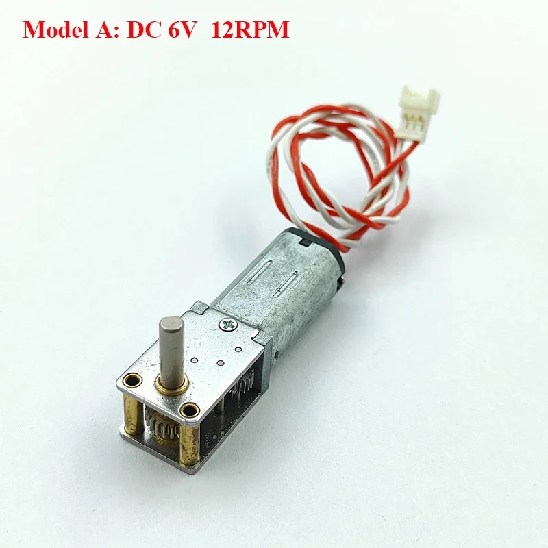 Фото Миниатюрный мотор-редуктор N30, полностью металлический, 1 шт., DC 3V-6V, низкоскоростной, с высоким крутящим моментом, для DIY-роботов №4